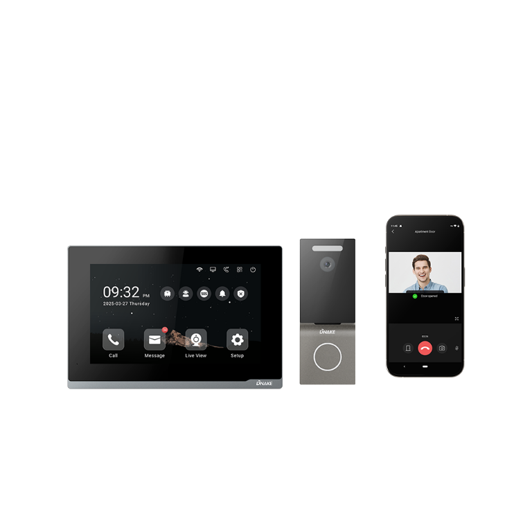 4-Wire Hybrid Video Intercom Kit